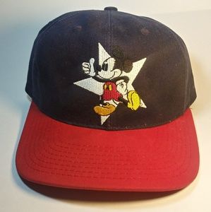 Vintage 90's Disney Mickey Mouse Snapback USA 🇺🇸